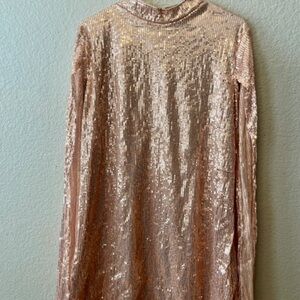 Momy knows Maternity Sequin Cape High neck